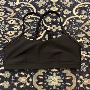 ALO Yoga Black Airlift Sports Bra